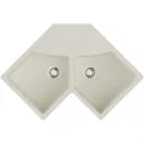 Кухонная мойка Tetogranit Omoikiri Sumi 83C-WH белый 4997174