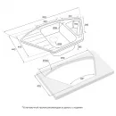 Кухонная мойка Paulmark Wiese серый металлик PM529050-GRM