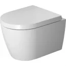 Унитаз подвесной Duravit ME by Starck 45300900A1 безободковый, с сиденьем микролифт, альпийский белый
