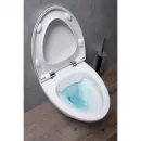 Унитаз подвесной Jacob Delafon Nouvelle Vague EDJ102-00 + E20068-00 безободковый, с сиденьем микролифт, белый