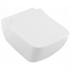 Унитаз подвесной Villeroy & Boch Venticello 4611RSR1 безободковый, с сиденьем микролифт, альпийский белый