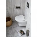 Унитаз подвесной Jacob Delafon Nouvelle Vague EDJ102-00 + E20069-00 безободковый, с сиденьем микролифт, белый