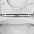Унитаз-компакт Am.Pm X-Joy C85A8601SC безободковый, с сиденьем микролифт, белый