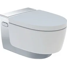 Унитаз подвесной Geberit AquaClean Mera Classic 146.204.21.1 безободковый, с функцией биде, альпийский белый
