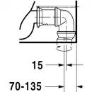 Чаша напольного унитаза Duravit DuraStyle 2156090000