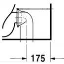 Чаша напольного унитаза Duravit DuraStyle 2156090000