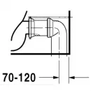 Чаша напольного унитаза Duravit DuraStyle 2156090000