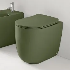 Приставной безободковый унитаз Kerasan Nolita 531811
