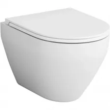 Унитаз подвесной Am.Pm Spirit V2.0 C701700SC безободковый, с сиденьем микролифт, белый