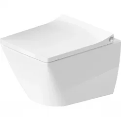 Унитаз подвесной Duravit Viu 2573090000 безободковый, альпийский белый