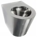 Унитаз приставной матовый хром Nofer WC 13012.S