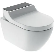 Унитаз подвесной Geberit AquaClean Tuma Comfort 146.294.SJ.1 безободковый, с функцией биде, альпийский белый