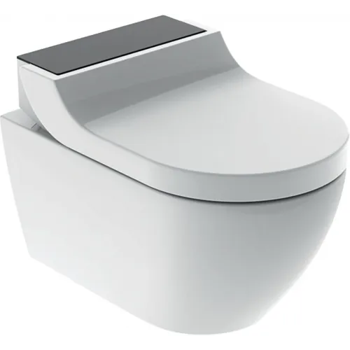 Унитаз подвесной Geberit AquaClean Tuma Comfort 146.294.SJ.1 безободковый, с функцией биде, альпийский белый