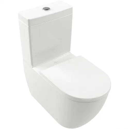 Чаша напольного безободкового унитаза Villeroy & Boch Subway 3.0 ViClean 4672T001