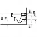 Подвесной унитаз Duravit Vero 2217090064