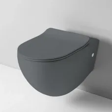 Унитаз подвесной Artceram File 2.0 FLV004 37 00 безободковый, серый