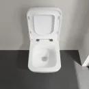 Унитаз подвесной Villeroy & Boch Collaro 4626HS01 безободковый, с сиденьем микролифт, альпийский белый