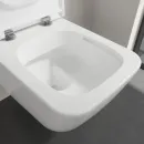 Унитаз подвесной Villeroy & Boch Collaro 4626HS01 безободковый, с сиденьем микролифт, альпийский белый