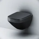 Унитаз подвесной Am.Pm Inspire 2.0 C50A1700MBSC безободковый, с сиденьем микролифт, черный матовый