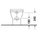 Приставной унитаз Duravit Starck 3 0124090000