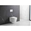Унитаз подвесной Aquatek Либра AQ0530-00 безободковый, с сиденьем микролифт, белый