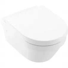Унитаз подвесной Villeroy & Boch Architectura 4694HR01 безободковый, с сиденьем микролифт, альпийский белый