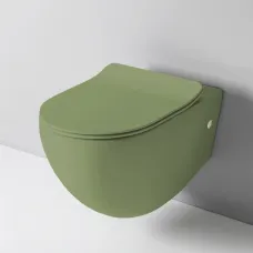 Унитаз подвесной Artceram File 2.0 FLV004 44 00 безободковый, зеленый