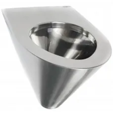 Унитаз подвесной Nofer WC 13018.S нержавеющая сталь