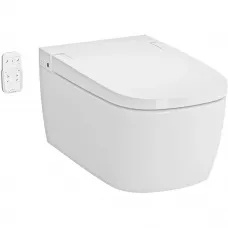 Электронный унитаз-биде подвесной VitrA V-Care Basic 5674B003-6193 безободковый, с сиденьем микролифт, белый