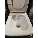 Унитаз подвесной Boheme Mirage 965-2 безободковый, с функцией биде, белый