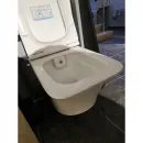 Унитаз подвесной Boheme Mirage 965-2 безободковый, с функцией биде, белый