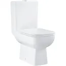 Унитаз-компакт Grohe Start Edge 39814000 безободковый, с сиденьем микролифт, альпийский белый