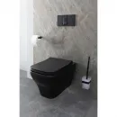 Унитаз подвесной Allen Brau Infinity 4.21011.31 безободковый, черный матовый
