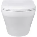 Унитаз подвесной Vincea Edge-M VT1-37 безободковый, с сиденьем микролифт, белый