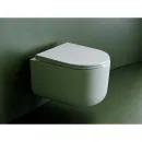 Унитаз подвесной Ceramica Nova Ulma CN4006T безободковый, торнадо, с сиденьем микролифт, белый