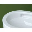Унитаз подвесной Ceramica Nova Ulma CN4006T безободковый, торнадо, с сиденьем микролифт, белый