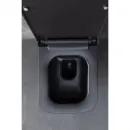 Унитаз подвесной Allen Brau Infinity 4.21011.AN безободковый, антрацит