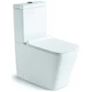 Унитаз-компакт Vincea Q-Line VT2-12 безободковый, с сиденьем микролифт, белый