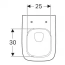 Унитаз подвесной Geberit Renova Compact Square 206145000 белый