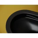 Унитаз подвесной Ceramica Nova Vogue CN4008TMB безободковый, торнадо, с сиденьем микролифт, черный матовый
