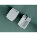 Унитаз подвесной Ceramica Nova Union CN4009T безободковый, торнадо, с сиденьем микролифт, белый