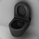 Унитаз подвесной Am.Pm Func C8F1701MBSC безободковый, с сиденьем микролифт, черный матовый