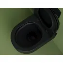 Унитаз подвесной Ceramica Nova Ulma CN4006MB безободковый, с сиденьем микролифт, черный матовый
