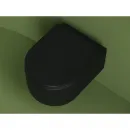 Унитаз подвесной Ceramica Nova Ulma CN4006MB безободковый, с сиденьем микролифт, черный матовый