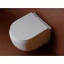Унитаз подвесной Ceramica Nova Up CN4007 безободковый, торнадо, с сиденьем микролифт, белый