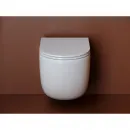 Унитаз подвесной Ceramica Nova Up CN4007 безободковый, торнадо, с сиденьем микролифт, белый
