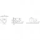 Унитаз подвесной VitrA Nest 7870B403-0075 безободковый, торнадо, белый