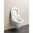 Унитаз подвесной GSI Pura 881511 безободковый, торнадо, белый глянец