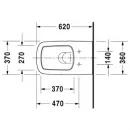 Унитаз подвесной Duravit DuraStyle 2537090000 альпийский белый