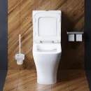 Унитаз-компакт Damixa Titan DX78C8600SC безободковый, с сиденьем микролифт, белый